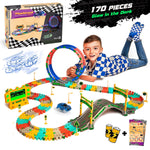 Stem Race Car Track Toy For Kids | Amazing Gift For Boys Girls Toddlers Ages 3 4 5 6 7