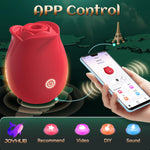 Rose Sucking Vibrator – 9 Suction & Vibration Modes for Clitoral & G-Spot Pleasure