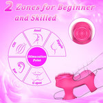 Mini Finger Vibrator – Dual Zone Clitoral & Nipple Stimulator with App Control