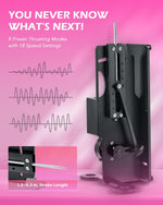 Adjustable Automatic Thrusting Machine with Realistic Dildo for Men & Couples