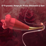 2-in-1 Clitoral & G-Spot Vibrator – High-Frequency Licking & 10 Vibration Modes