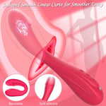 G-Spot Vibrator & Clitoral Wand, 7 Vibration Modes, Red Anal Massager Toy