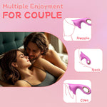 Mini Vibrator Wand for Women β 10 Modes, Powerful & Quiet Clitoral & Nipple Stimulator