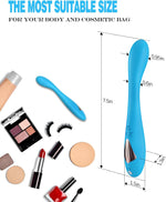 Rechargeable G-Spot & Clitoral Vibrator – 10 Modes, Waterproof Massager (Blue)