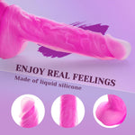 Heating Thrusting Dildo Vibrator – 9.25" G-Spot Stimulator with Remote & Suction