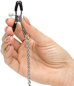 Adjustable Nipple & Clitoris Clamps – Non-Piercing BDSM Clips for Couples' Play