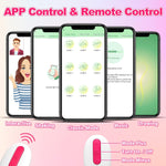 Wireless G-Spot Vibrator – APP Control Wearable Silicone Stimulator with 10 Modes