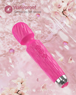 Powerful Wand Massager – 8 Speeds & 20 Patterns, Waterproof Clitoral Stimulator