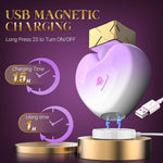 Rose Suction Vibrator – 10 Modes Clitoral & Nipple Stimulator for Women & Couples