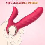 Dual-Action G-Spot & Clitoral Vibrator – Thrusting Dildo with 10 Vibe & 5 Speed Modes