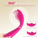 G-Spot Wand Vibrator – 10x10 Modes for Clit, Nipple & Anal Pleasure (Adult Toy)