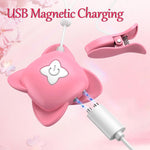 Vibrating Nipple Clamps with 10 Vibration Modes for Intense Pleasure and Stimulation