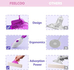 Vibrating Nipple & Clitoral Toy with 10 Vibration & Licking Modes, Rechargeable