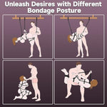 Bdsm Shibari Bondage Sex Rope - Bdsm Kit Adult Bondage Restraints Set Sex Toys For Beginner Women & Couples Extreme Sm Slave Fetish Tie-Ups Restraint Kit Kinky Rope 32 Feet 8Mm,3 Pack