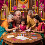 24 Sets Diwali Lotus Crafts for Kids, Color Your Own Masterpiece