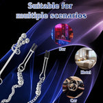 Metal Nipple Clamps Adjustable Nipple Clamps Metal Nipple Rings Sexy Nipple Toy Nipple Clip For Women Nipple Toy Nipple Non-Piercing Suitable For Adult Role Playing Games