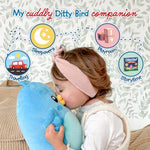 Plush Toy 12 Inch Squishy Stuffed Animal | Soft Preschool Toys For Baby And Toddler | Playtime & Naptime Companion | Official Ditty Ultrasoft Plushies Gift