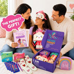 First Period Kit Gift for Girls 9–12 | Period Starter Kit for Tweens & Teens | Pads, Wipes & Confidence Essentials | First Period Gift Box with Discreet Bag (Alpaca)