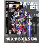 3D Metal Mecha Model Building Kits for Adults and Teenagers - 157 Piece DIY Brain Teaser Puzzle Kit