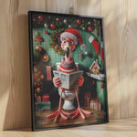 1000-Piece Christmas Flamingo Jigsaw Puzzle for Adults, 20 x 27 Inch Holiday Puzzle