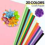 Bulk Colored Construction Paper Set for Arts and Crafts Projects