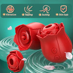 Sex Toys Vibrator, Adult Toys For Women App Control Sucking Vibrators Rose Sex Toy With 10 Sucking & Tapping Modes, G-Spot Clit Stimulator Pleasure Tools For Female Adult Toy