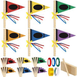 First Day of School Flag Pennant Craft Kit for Kids - 24 Piece Set