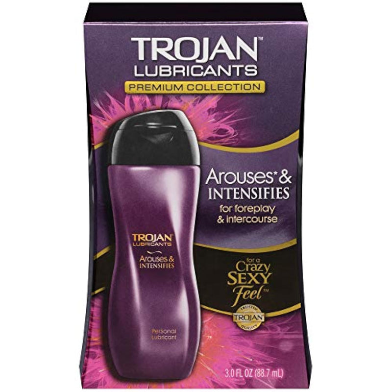 Trojan Lubes Arouses & Intensifies Personal Lubricant, 3 oz.