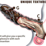 Penis Sleeve Cock Sleeve Male Sex Toy, Penis Pump Extender Cock Ring Men Sex Toys With Ball Loop, Silicone Penis Extension For Men Girth Enhance, Reusable Penis Enlarger Adult Sex Toys For Couples Men