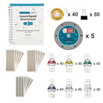 Launchpad LEDs Classroom Pack for 40 Students - Powered STEM Learning Set