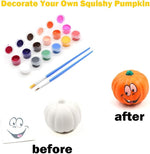 Paint Your Own Halloween Squishy Pumpkin Craft Kit for Kids