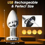 Vibrating Anal Plug Adult Sex Toy,Adult Sex Toys And Games For Men Women,Wireless Remote Control 10 Frequency Vibration,Small Butt Plug For Female, Anal Toy Prostate Massager Adult Sex Toy & Games