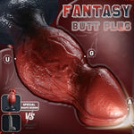 7.5 Inch Knot Dildo Huge Butt Plug, Monster Anal Plug