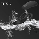Vibrating Male Cock Rings Penis Vibrator With 10 Vibration Modes Clitoral Stimulator Silicone Delayed Ejaculation Rings For Stronger Erection Enhancing Pleasure
