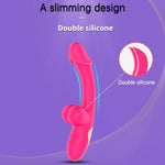 Powerful G-Spot Vibrator, 10 Vibration Modes, Clitoral & G-Spot Stimulation, Ipx6 Waterproof, Cranberry