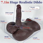 Dildo Torso Male Sex Doll For Women Masturbation, Tpe Sexdoll Flexible Huge Penis, Female Masturbator Torso For Orgasm Sex Pleasure, Unisex Woman Adult Sex Toy For Solo Couple Threesome Gay Lgbt