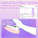 Clit Sucking Vibrator Sex Toys For Women, 2 In 1 Clitoris & Nipple Stimualtion Sucker Vibrator Orgasm Pleasure Toys With 5 Suction & Vibration Modes For Adult Female Lesbian Couple Oral Sex Game