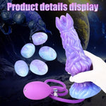 Fantasy Ovipositor With 5 Eggs Sex Toy,Spawner With Suction Cups Egg Layers,Female Vagina Balls,Silicone Tentacle Dildo Anal Plug,Adult Sex Toys For Women G Spot And Men