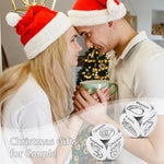 Christmas Stocking Stuffers For Men Women, 2 Pcs Date Night Food Decision Dice, White Elephant Gag Gifts For Men Women, Anniversary Valentine'S Day Birthday Gifts For Husband Wife Boyfriend Girlfriend