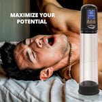 Rechargeable Penis Pump with Comfortable Grip for Enhanced Erections