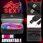 Lockable Sex Toy Storage Bag Lockable Sex Toy Box Adult Toy Gaming Storage Organizer Case – 2-Layer Discreet Toy Bag With Dual Locks, Reusable Storage Box And Toy Bags For Women And Men
