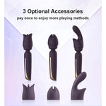 Adult Toys for Women - Sex Toy Vibrator Set - Female Sex Toys - Sexual Wellness - Vibrator for Woman - Wand Vibrator Kit - Vibrators Sex Toy - Rechargeable Dildo - Sex Toys for Woman - Sex Toys Bundle