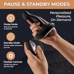 Explore Wild Thrills With 'S Thumper Anal Vibrator 8 Vibration Modes And 5 Tantalizing Thumping Speeds, This Premium Silicone Anal Vibrator Is Ergonomically Shaped To Stimulate The P-Spot