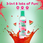 ID Lubricants 3some Flavored Sensual Massage – Watermelon Oral Delight & Warming Fun for Couples Pleasure - 4 fl oz 3in1 Sensual Massage Lube