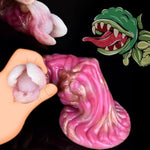 Anal Dildos, Monster Dildo With Powerful Suction Cup, Liquid Silicone Butt Plugs, Knot Dildo For Prostate Massage G-Spot Stimulation, Sex Toy For Men Women