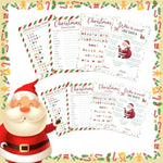 51Pc Christmas Trivia Cards -Xmas Festival Guessing Activity For Adults Coworkers Family Winter Holiday Party Events Christmas Party Supplies New Year'S Decorations