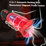 Male Masturbator Adult Sex Toys For Men - Squeezable Soft Sleeve Automatic Sucking Vibrating Blowjob Sex Machine, Penis Vibrator Stroker Trainer, Mens Penis Pump Sucker Sex Toy Pocket Pussy For Men