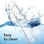 Clear Realistic Dildo Set - 3 Sizes (Small Big Huge) Suction Cup Dildo Anal And Vaginal Pleasure,Realistic Penis,Large Dildo With Ball,Suitable For Beginners To Advanced Users(6'' 8'' 11'')