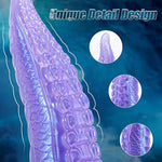 Tentacle Dildo For Women, Huge Anal Dildo With Strong Suction Cup For Hands-Free Play, Realistic Dildo Sex Toys For Men Prostate Massage, 9.2 In Monster Dragon Dildo Adult Sex Toys Deep-Brown