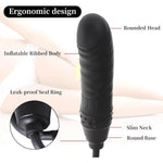 Expand Inflatable Dildo, Body-Safe Medical Grade Waterproof Butt Sex Toy, Anal Plug Sex Toy, Resizable Enema Toy With Balloon Pump & Anal Easy Trainer For Beginner Gays